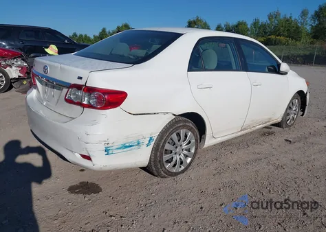 2012 Toyota Corolla S/Le from USA, damaged, VIN 2T1BU4EE6CC872993